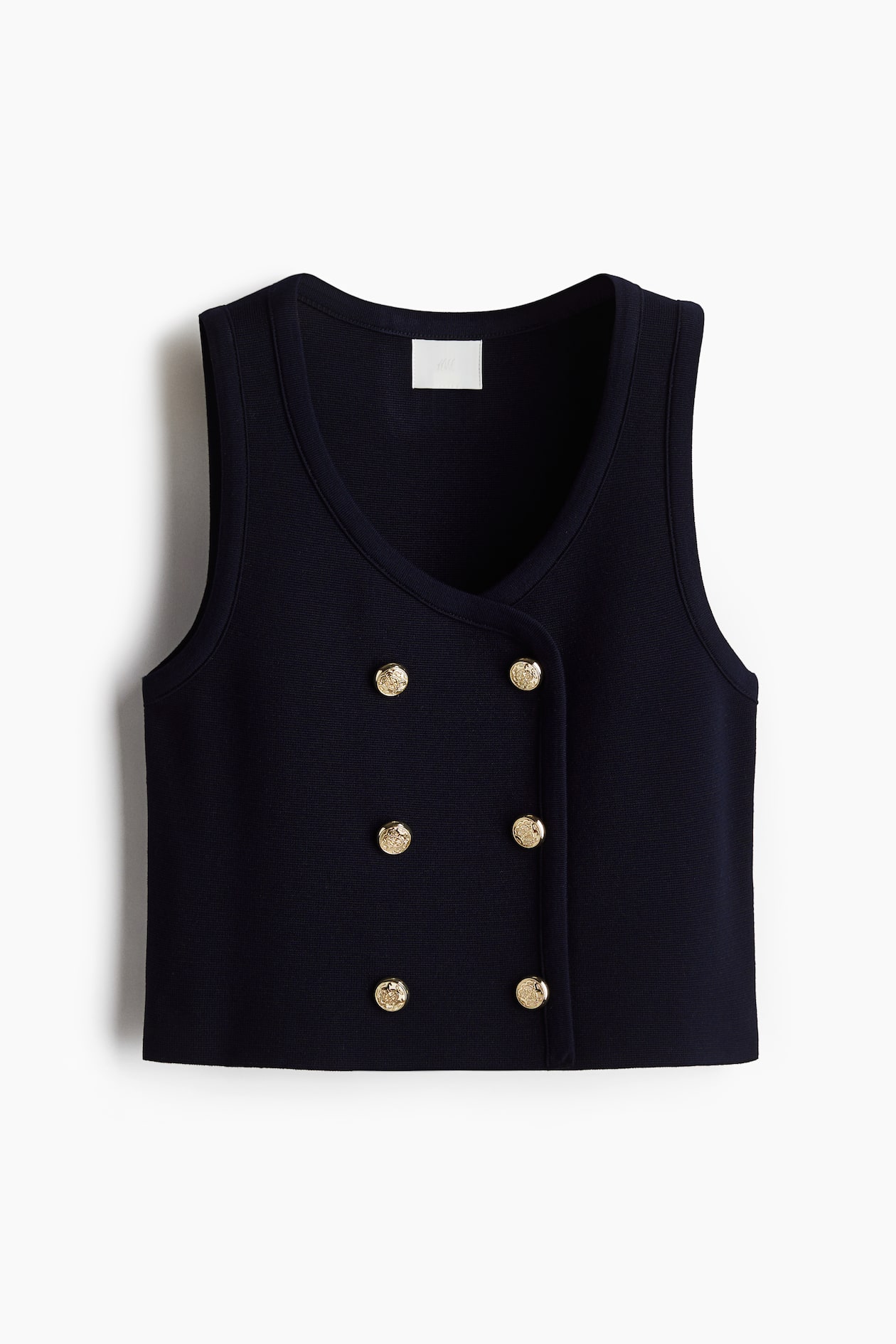 DOUBLE-BREASTED SWEATER VEST image 1
