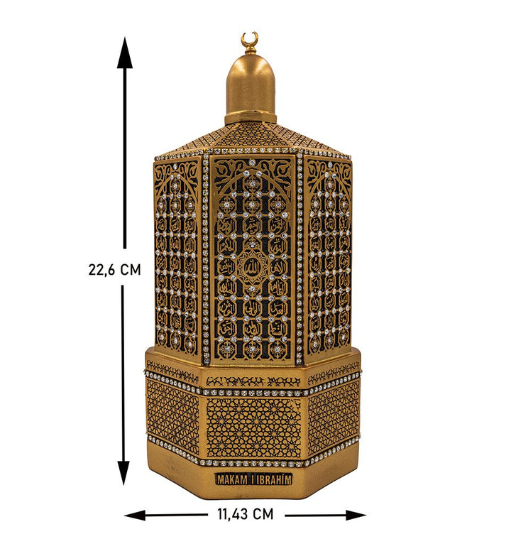 Islamic Table Decor | Maqam Ibrahim | Large - Gold S3030 image 4