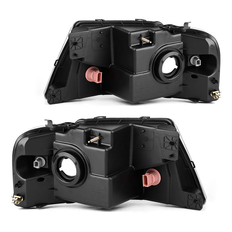 YITAMOTOR 2004-2008 Ford F-150 Chrome Housing Headlights image 2