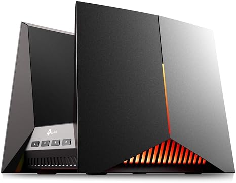TP-Link Tri-Band BE19000 Wi-Fi 7 Gaming Router Archer GE800 | 12-Stream 19 Gbps | 2×10G + 4×2.5G Ports, USB 3.0 | Turbo Acceleration, Dedicated Gaming Port & Panel, RGB Lighting | EasyMesh, HomeShield image 1