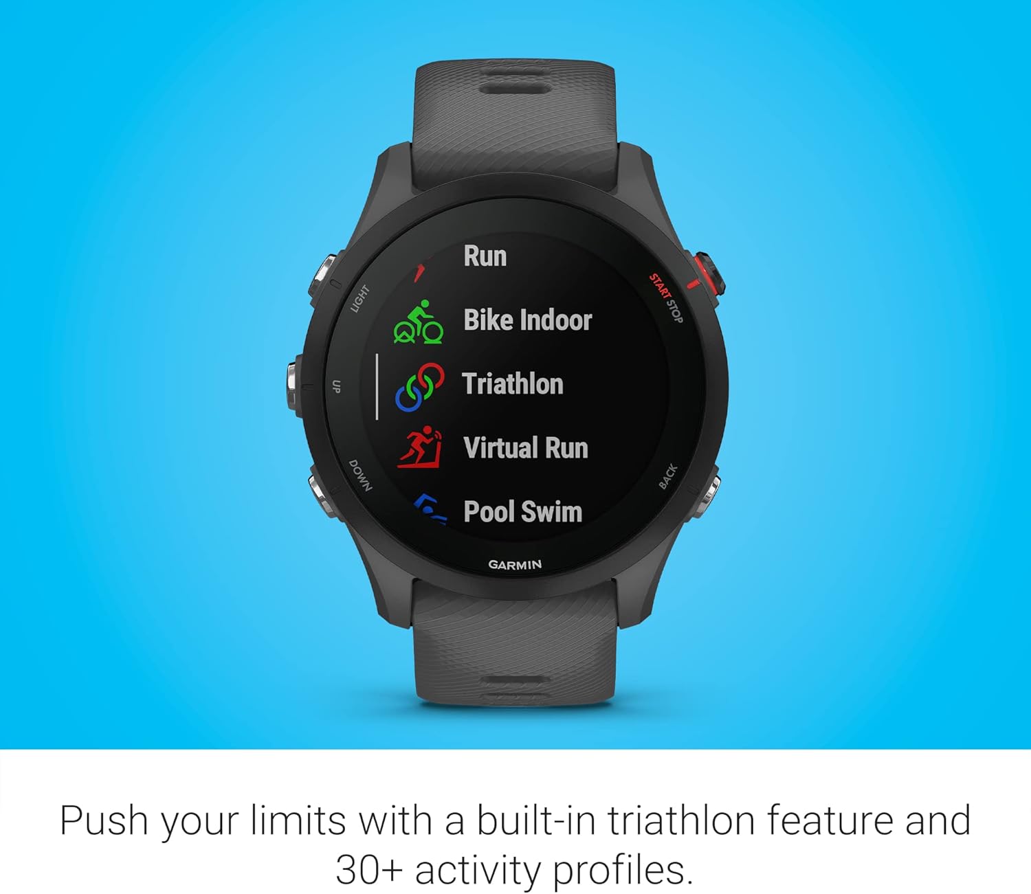 Garmin Forerunner® 255, GPS Running Smartwatch, Advanced Insights, Long-Lasting Battery, Slate Gray image 5