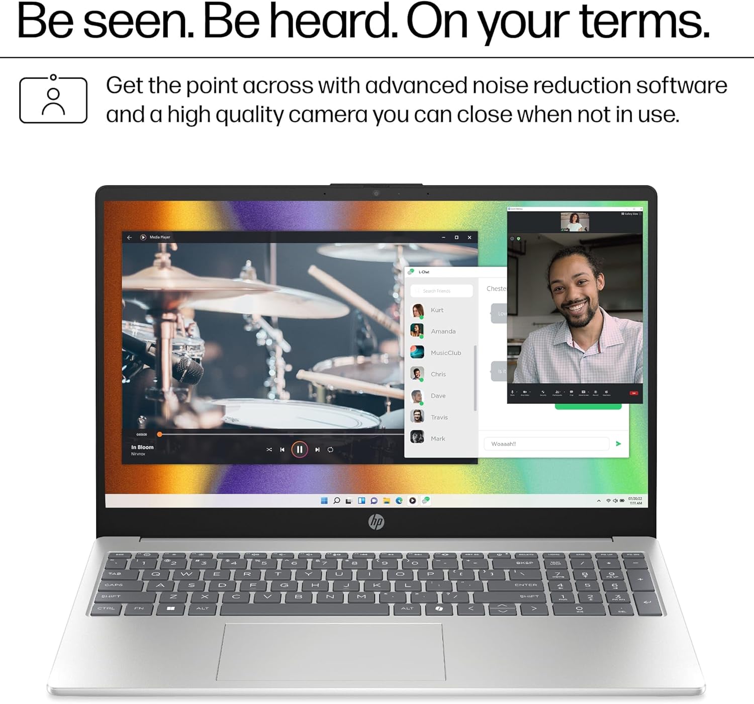 HP Laptop Computer 15.6" Touchscreen for Student Home Study and Business, 32GB DDR4 RAM, 1TB PCIe SSD, WiFi 6, Bluetooth 5.3, Windows 11 Pro, Intel i3-1315U (Beat i5-1155G7), BEF-ectoy USB C Hub image 4