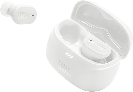 JBL Tune Buds 2 - True Wireless Noise Cancelling Earbuds Spatial Sound and Smart Ambient Technology, 6 mics for Perfect Calls, up to 48Hrs of Playback, IP54 Dust & Water Resistant (White) image 1