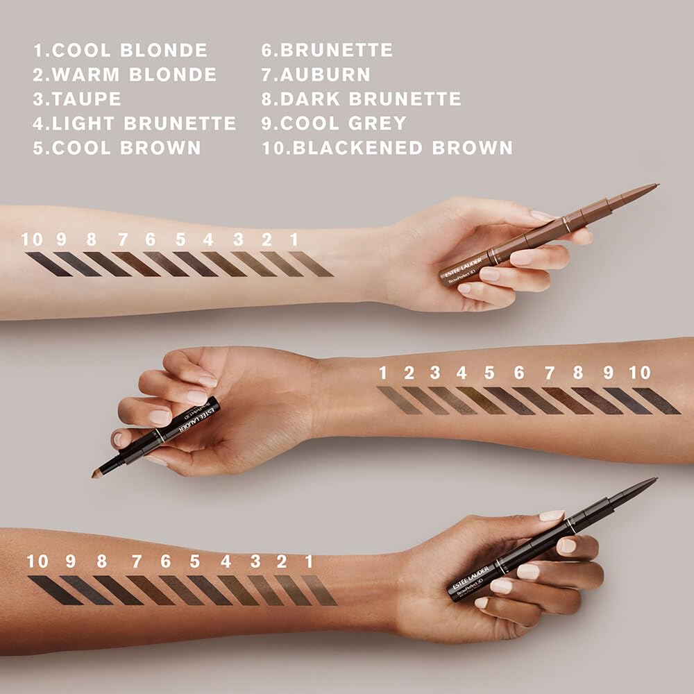 Estée Lauder BrowPerfect 3D All-In-One Styler with Eyebrow Gel, Pencil & Powder plus Spooled Brush image 4
