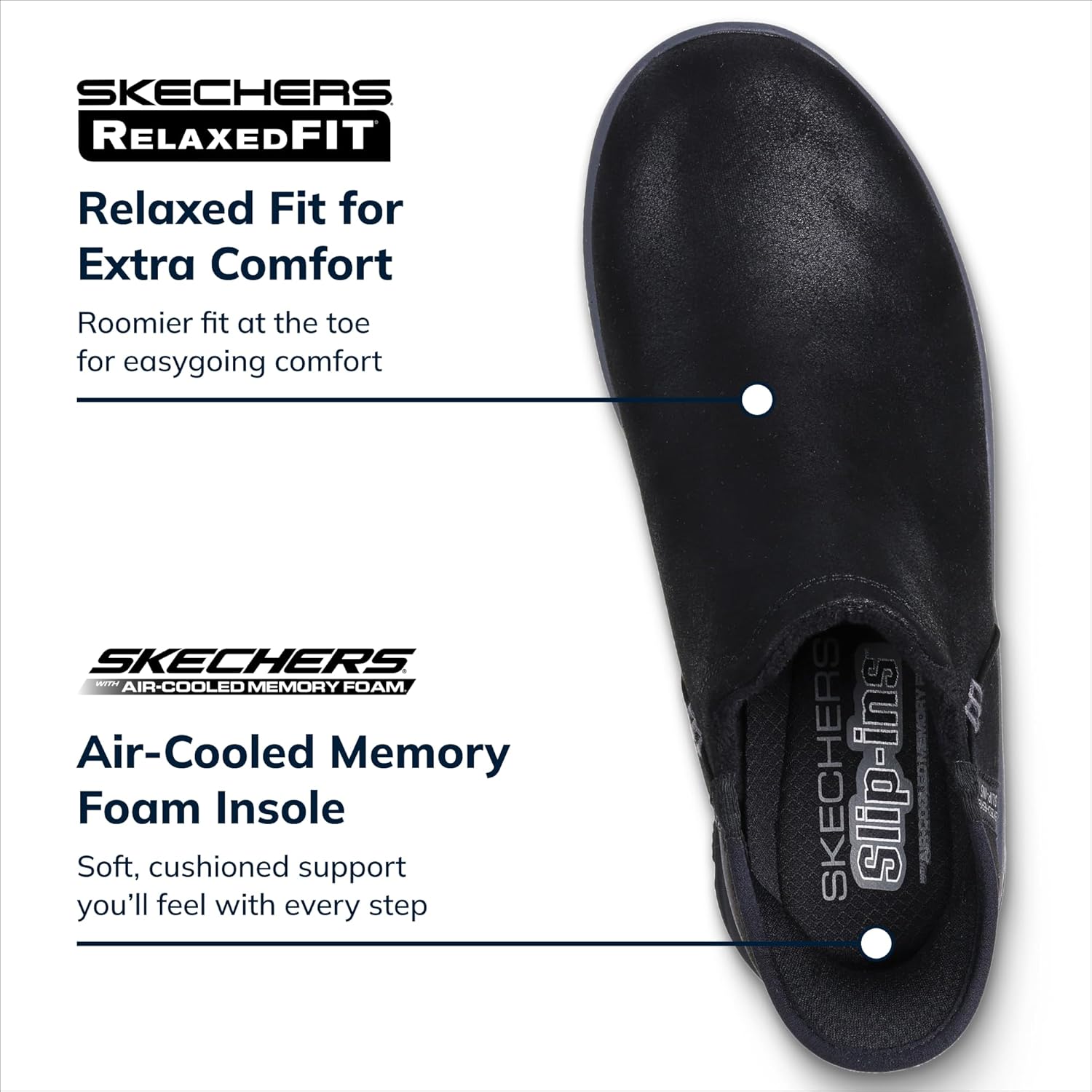 Skechers Women's Easy Going-Modern Hour-Hands Free Slip-ins Ankle Boot image 4