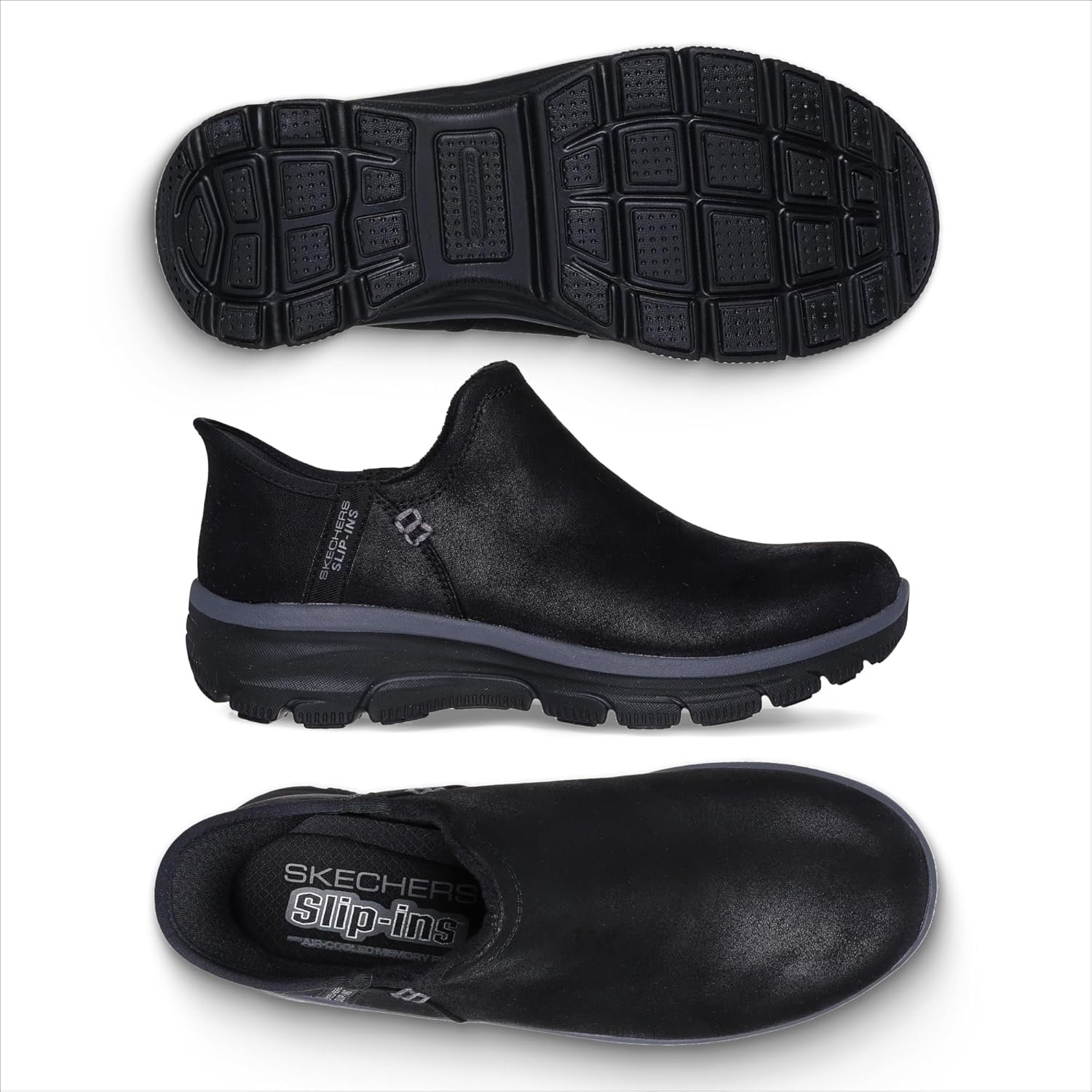 Skechers Women's Easy Going-Modern Hour-Hands Free Slip-ins Ankle Boot image 6