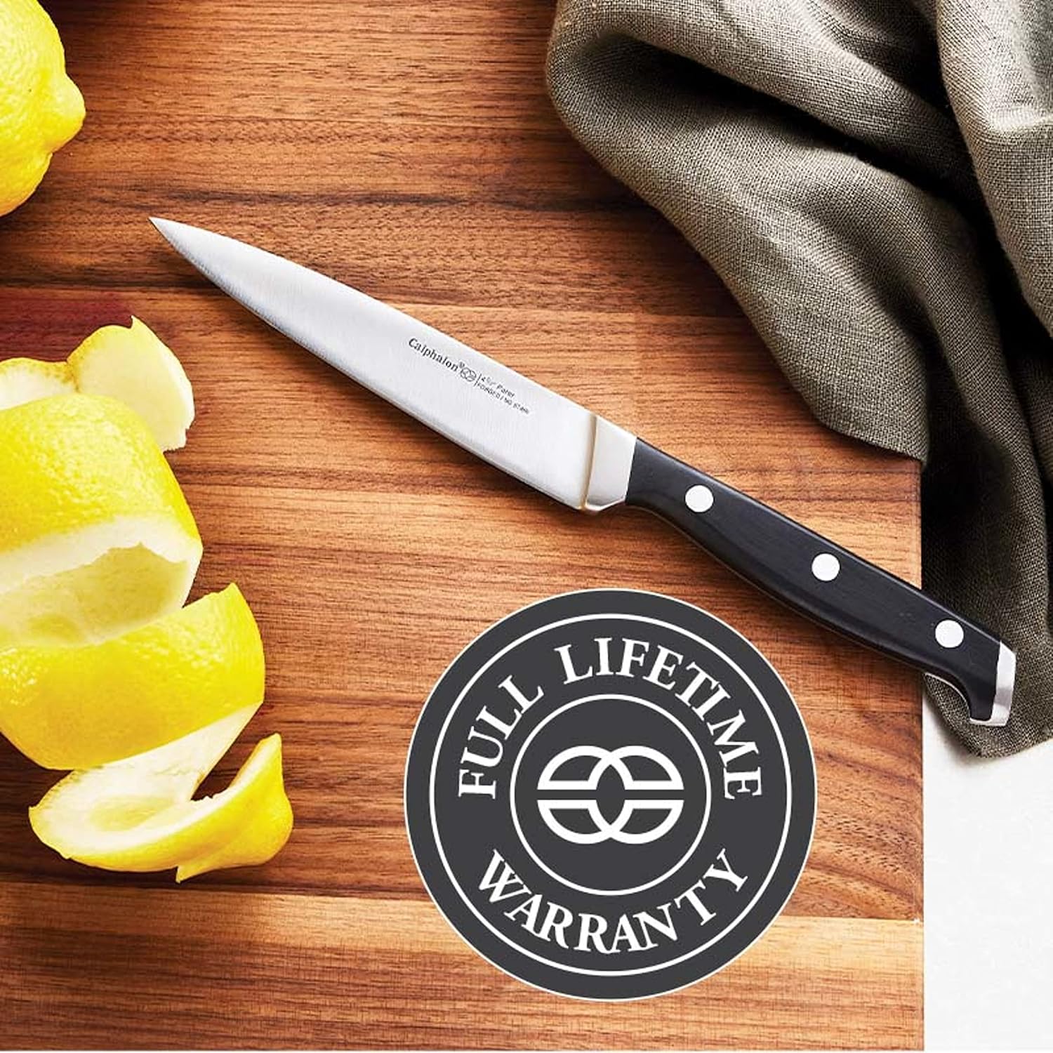 Calphalon Kitchen Knife Set with Self-Sharpening Block image 6