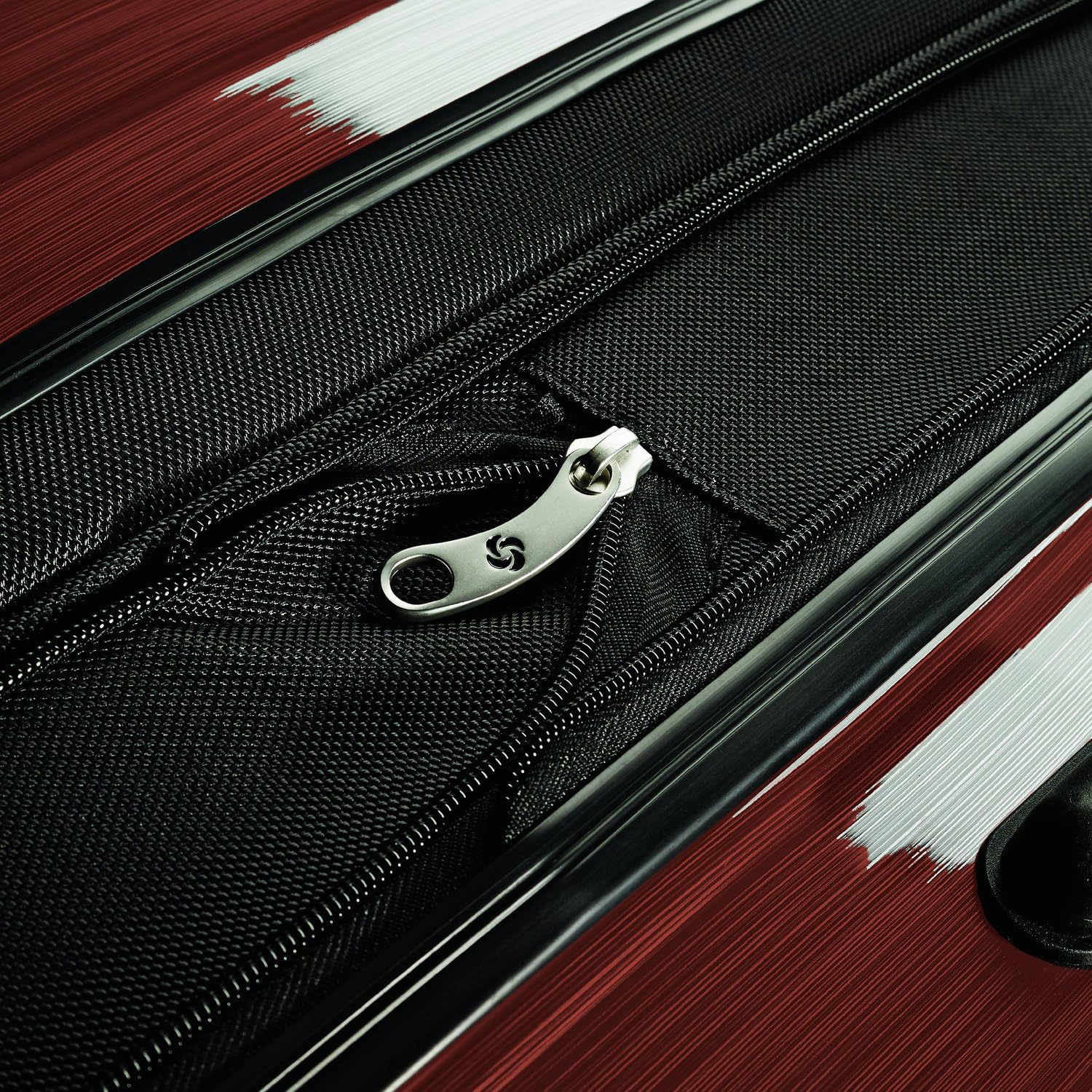 Samsonite Winfield 2 Hardside Expandable Luggage with Spinner Wheels, Burgundy, Checked-Medium 24-Inch image 4