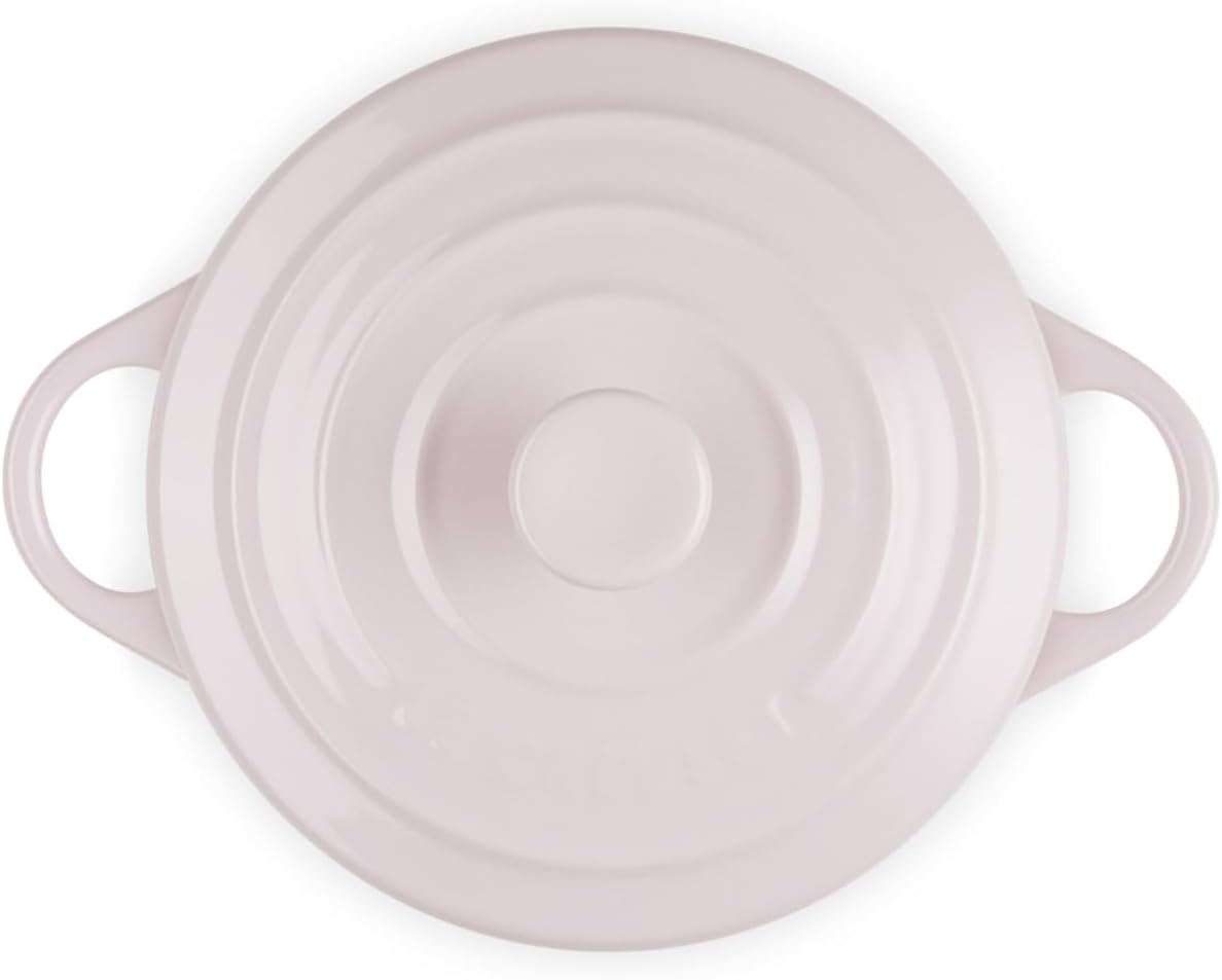 Le Creuset Stoneware Mini Round Cocotte, 24 oz., Shallot image 3