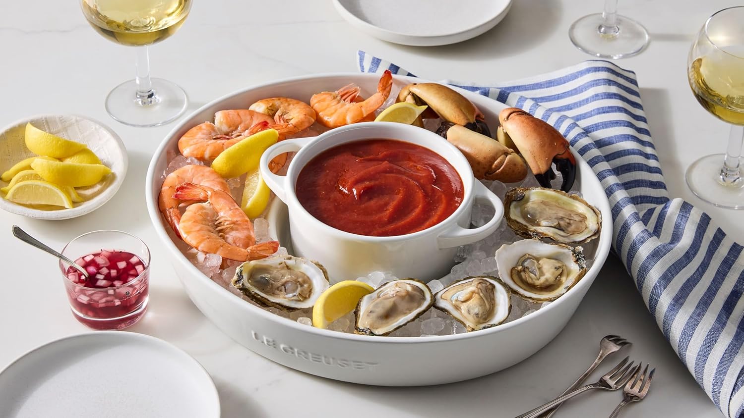 Le Creuset Stoneware Mini Round Cocotte, 24 oz., Shallot image 5