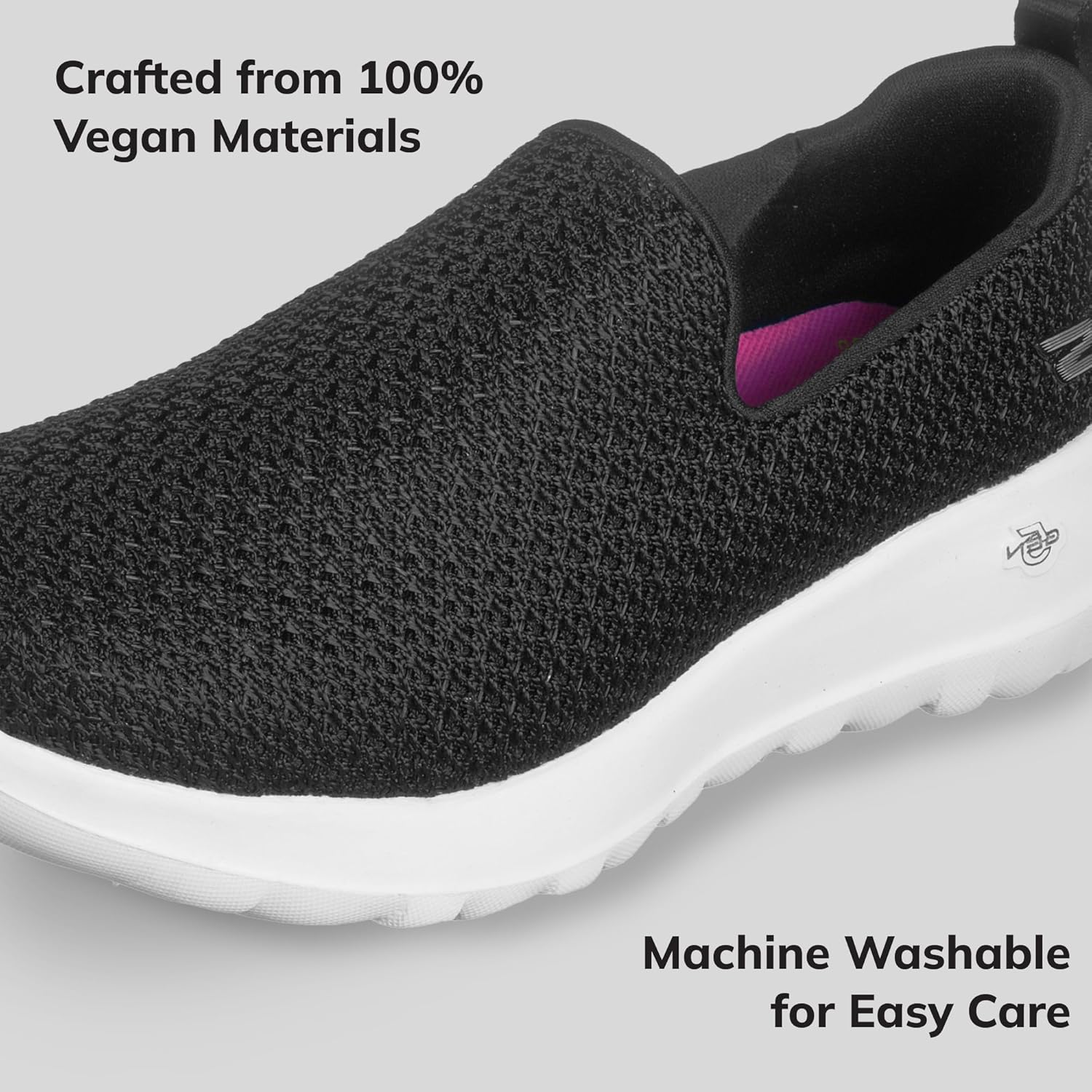 Skechers Women's Go Walk Joy Sneaker – 5GEN Cushioning, Air-Cooled GOGA Mat, Breathable Mesh Upper image 5