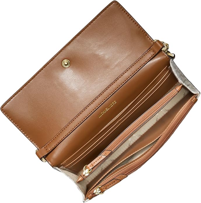 Michael Kors Women's Jet Set Medium 2-in-1 Wallet on Chain Crossbody Bag image 2