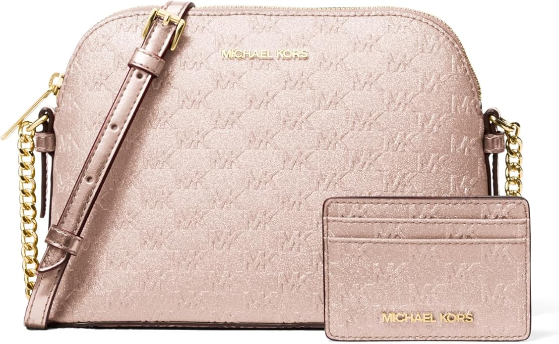 Michael Kors Jet Set Dome Crossbody with Card Case image 1
