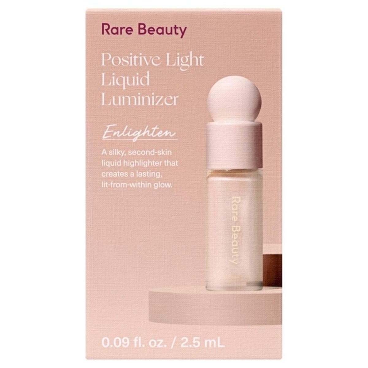 Rare Beauty by Selena Gomez Positive Light Liquid Luminizer Highlight - Enlighten - Champagne image 9