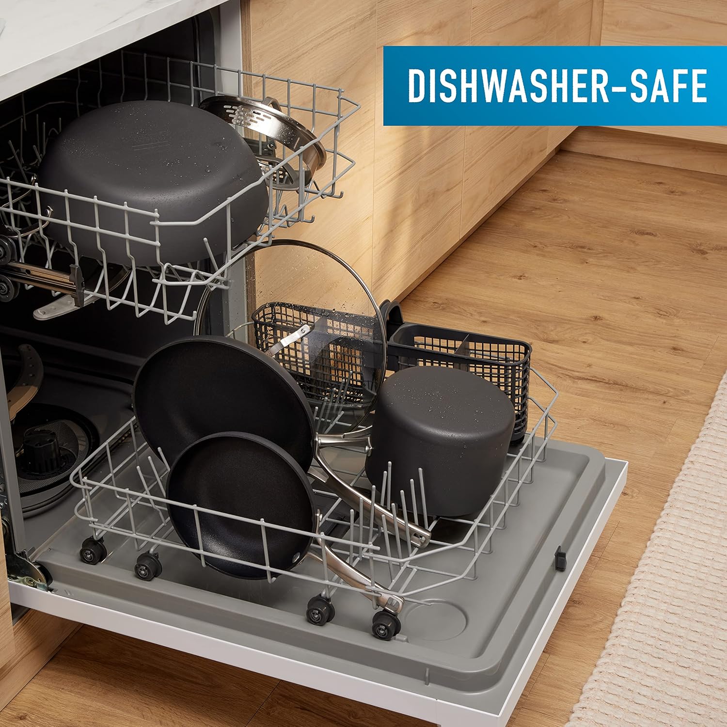 Calphalon Classic Hard-Anodized Nonstick Cookware Kitchen Essentials Set image 5