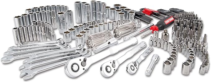 Craftsman 262-Piece Mechanic Tool Set with 3-Drawer VERSASTACK Box, SAE and Metric Socket Set, Car and Motorcycle Tool Kit with Combination Wrenches and Spark Plug Sockets (CMMT45309) image 2
