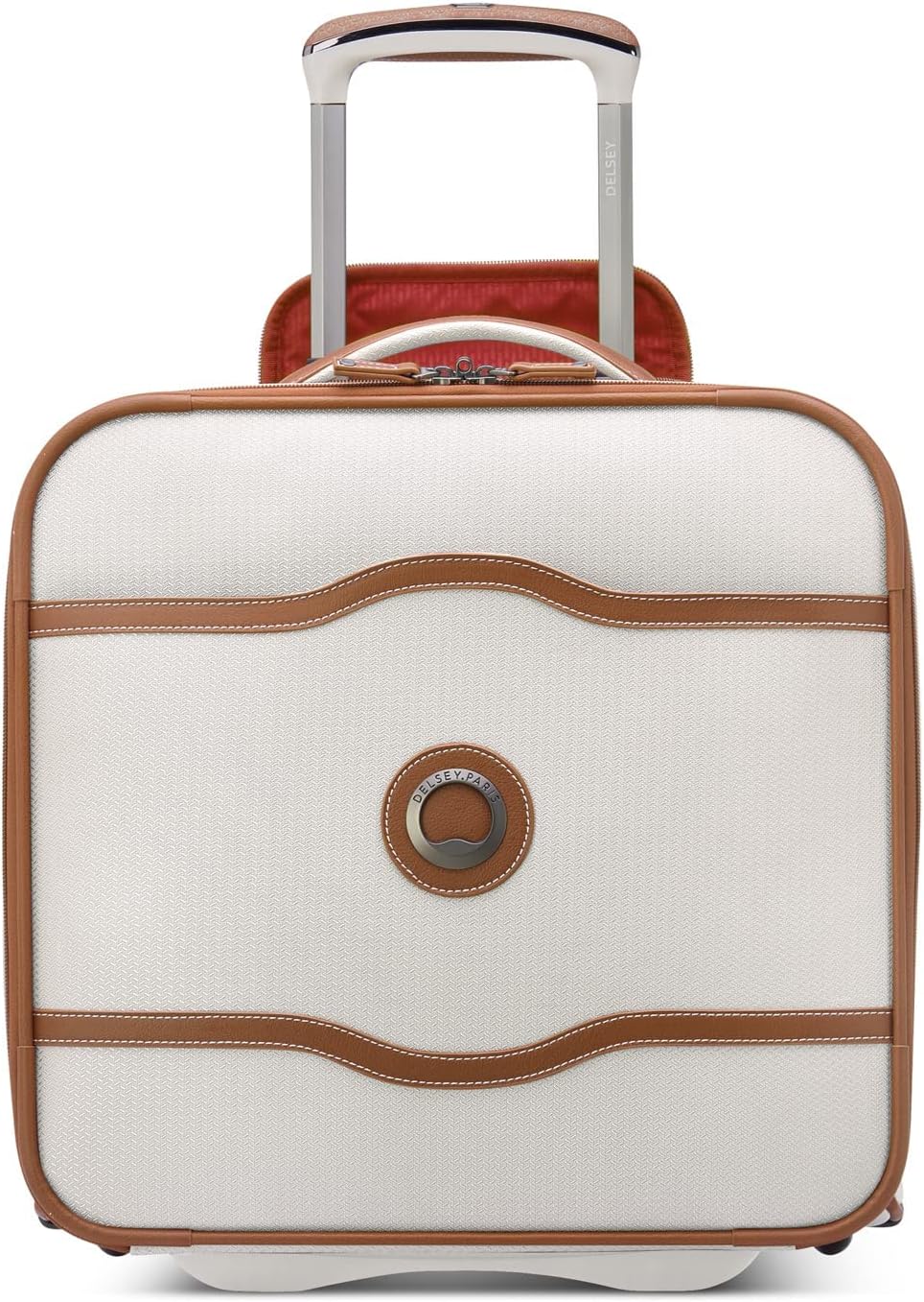 DELSEY PARIS Chatelet 2.0 Softside Luggage Under-Seater with 2 Wheels, Angora, Carry on 16 Inch image 1
