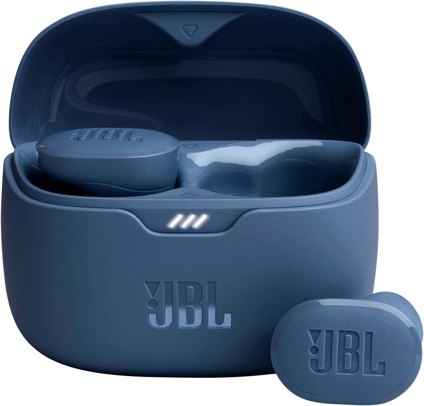JBL Tune Buds - True wireless Noise Cancelling earbuds, JBL Pure Bass Sound, Bluetooth 5.3, 4-Mic technology for Crisp, Clear Calls, Up to 48 hours of battery life, Water and dust resistant (Blue) image 1