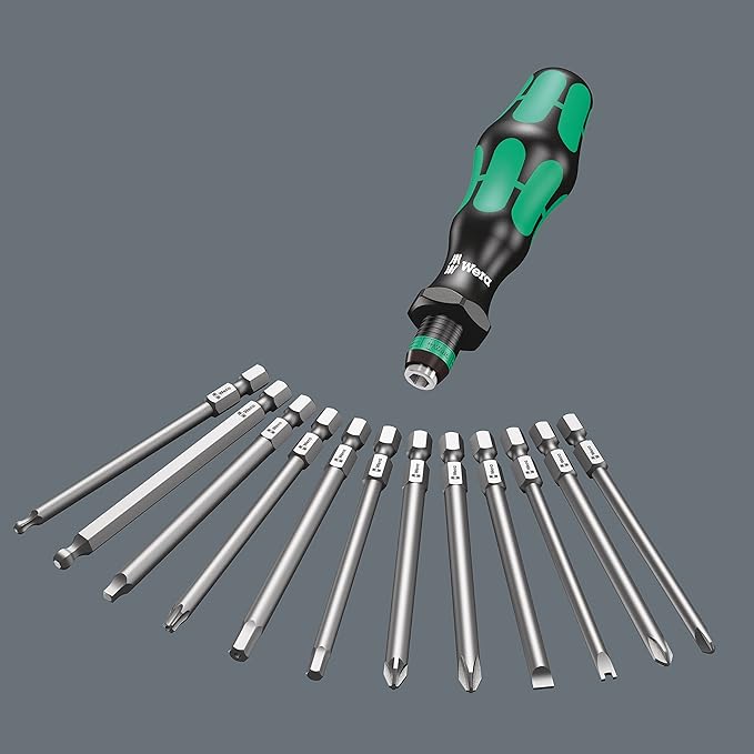 Wera - 5059297001 Kraftform Kompakt 62 Bitholding Screwdriver and Pouch Set, 33-Pieces image 3