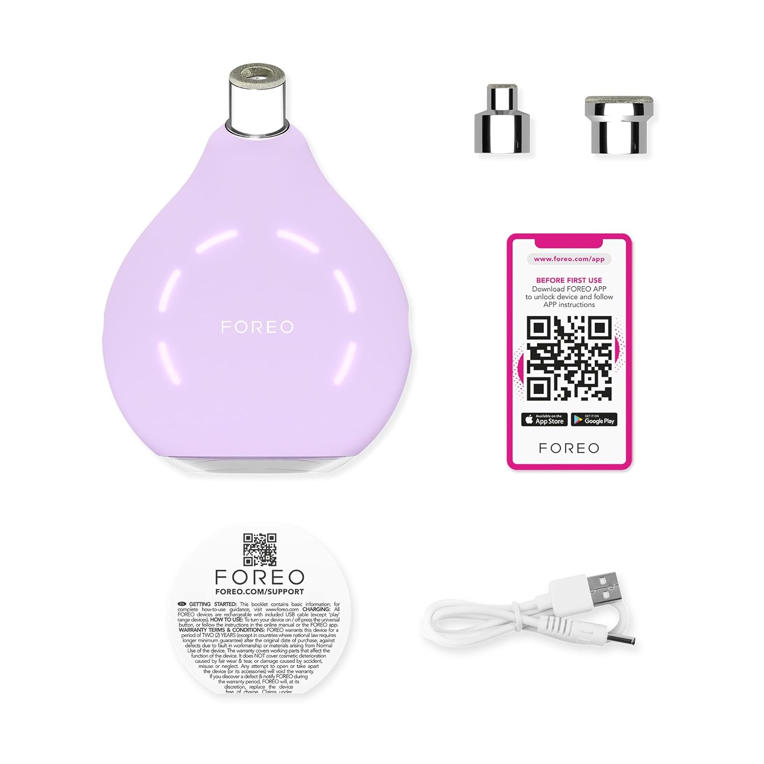 FOREO KIWI derma Microdermabrasion Machine Whitehead & Black Head Remover for Face - Skin Care Tools - Blackhead Extractor - No Pore Strips Suction - Vacuum Blackhead Remover image 5