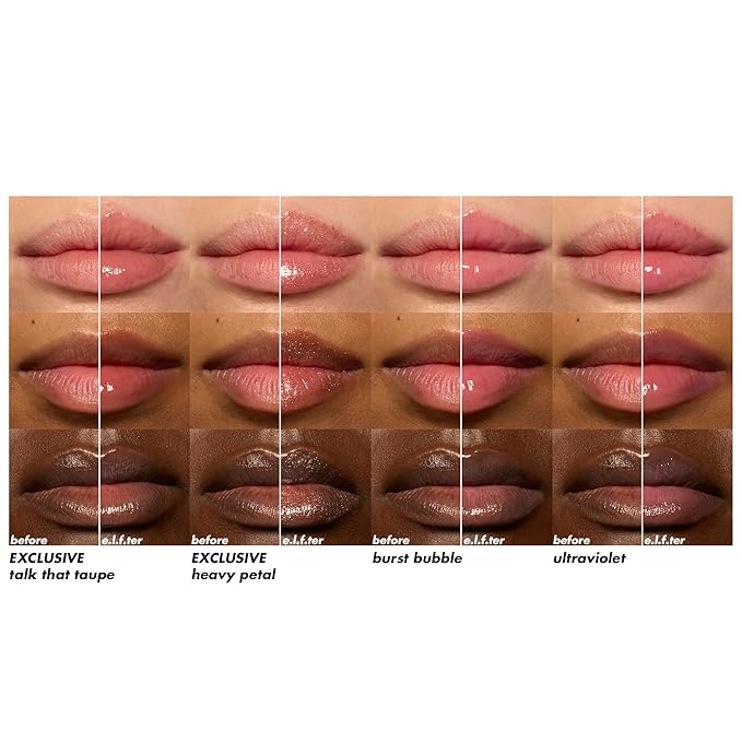 e.l.f. Glow Reviver Plumping Lip Oil Kit, Nourishing Tinted Lip Oils For A High-Shine Finish, Infused With Jojoba Oil, Vegan & Cruelty-Free, 4 Shades image 5