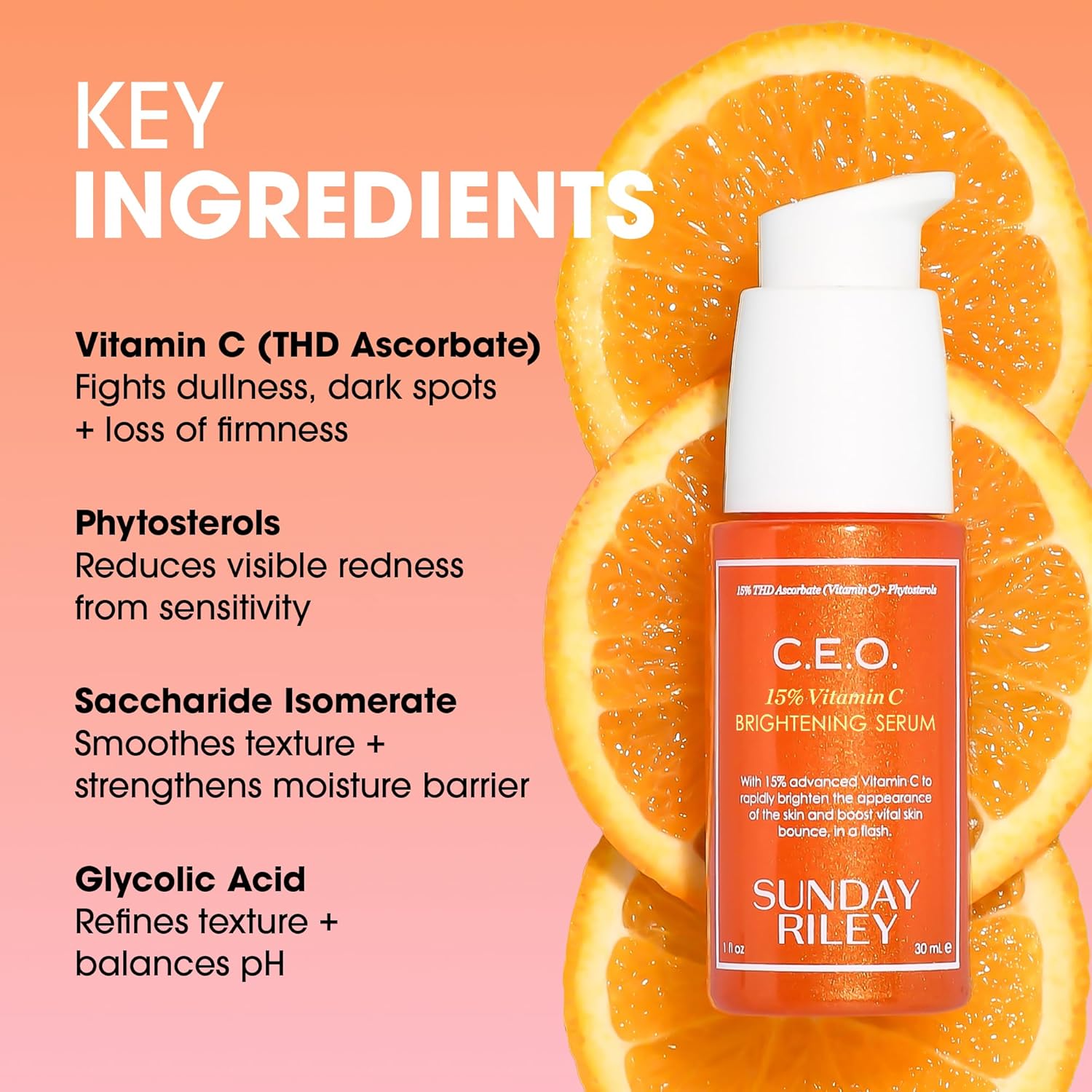 Sunday Riley C.E.O. 15% Vitamin C Brightening Serum image 5