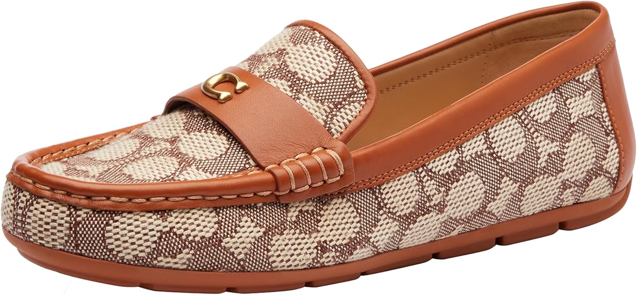 Coach Womens Sculpted C Driver in Signature Denim image 1