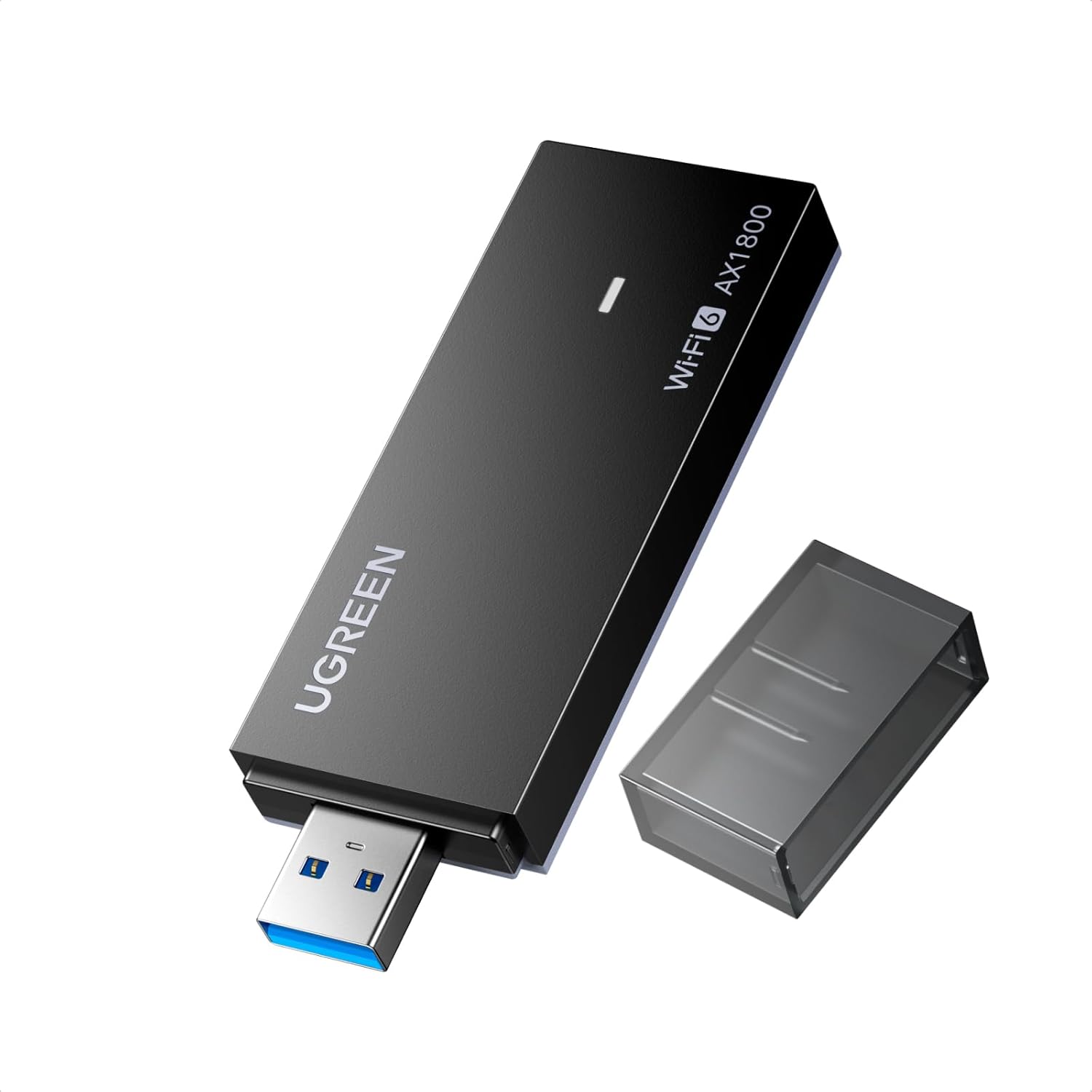 UGREEN AX1800 WiFi Adapter for Desktop PC, USB WiFi 6 Dongle with 5GHz/2.4GHz Dual Band, WAP3-SAE, Only Compatible with Windows 10/11 image 1