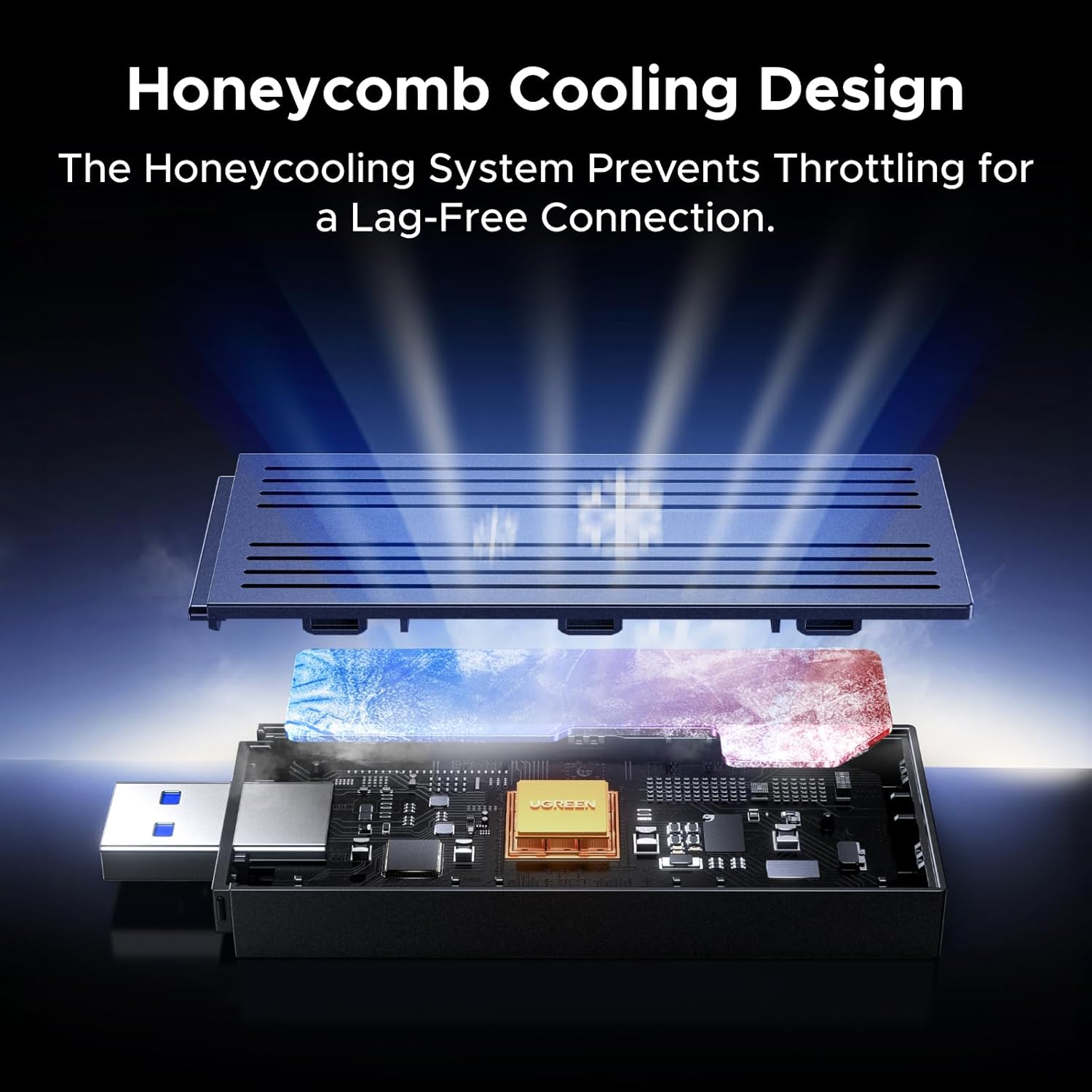 UGREEN AX1800 WiFi Adapter for Desktop PC, USB WiFi 6 Dongle with 5GHz/2.4GHz Dual Band, WAP3-SAE, Only Compatible with Windows 10/11 image 7