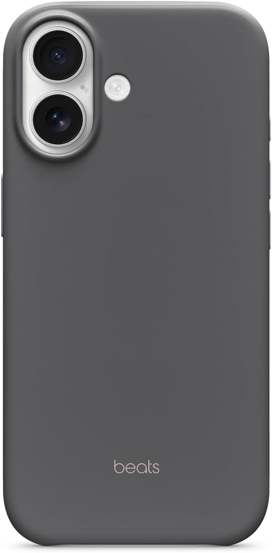 Beats iPhone 17 Case with MagSafe & Camera Control, Matte Finish, Microfiber Lining – Granite Gray image 1