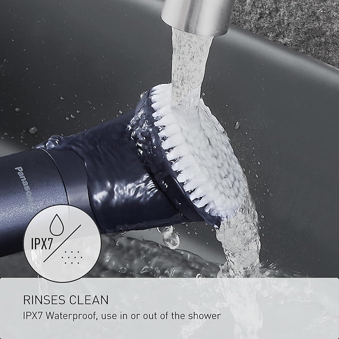 Panasonic MultiShape Facial Brush Head Attachment Kit, Includes 3 Brushes for Facial Exfoliation, Beard Cleansing, and Pore Cleansing, Add to MultiShape Grooming System - ER-CFB1-A image 7