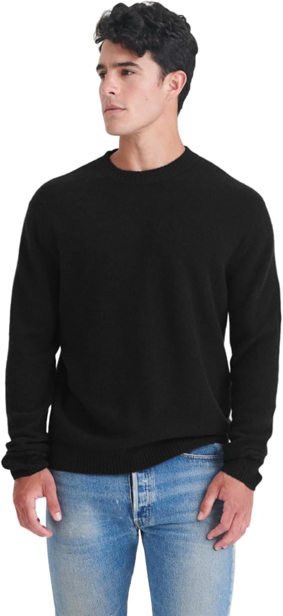 NAADAM Mens Lightweight Reversible Cashmere Crewneck Sweater image 1