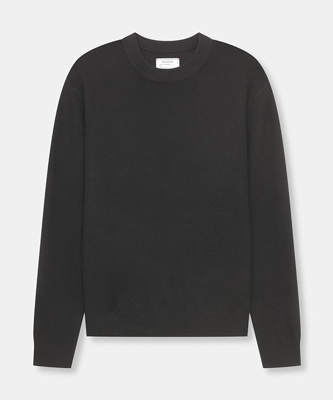 NAADAM Mens Lightweight Reversible Cashmere Crewneck Sweater image 5