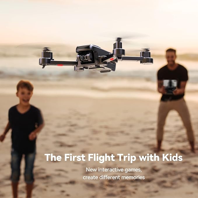 Ruko U11S Drones with Camera for Adults 4k, Built-in Remote ID, 120° FOV, GPS Auto Return, 40 Min Flight, 5G Live Transmission, Foldable Mini FPV Quadcopter for Beginners with Follow Me, Circle Fly image 3