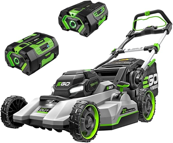 EGO Power+ LM2135SP 21-Inch Self-Propelled Lawn Mower Kit (7.5Ah Battery and Rapid Charger Included), get (1) extra BA2800T 5.0Ah Battery image 1