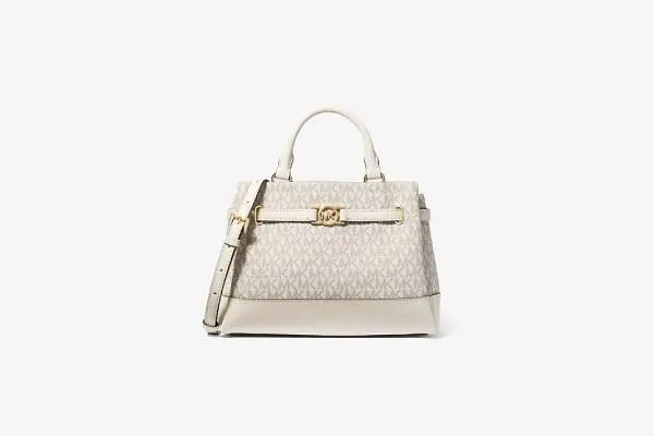 Reed Small Signature Logo Satchel image