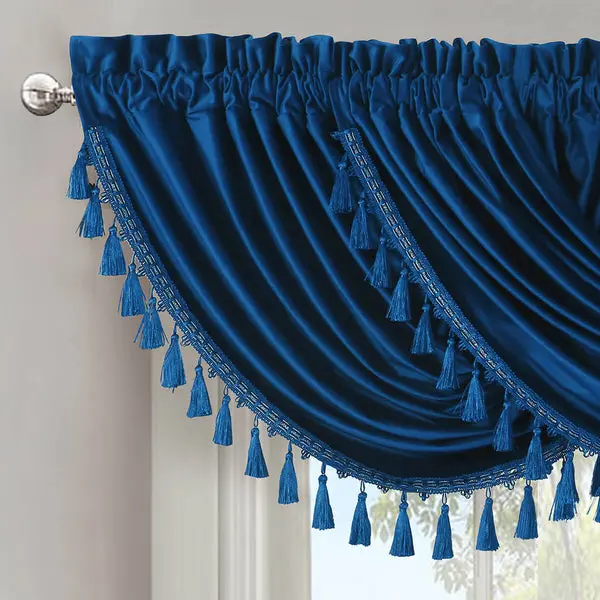 Heavyweight Velvet Waterfall Valance 57”Wx37”L (Single) image 8