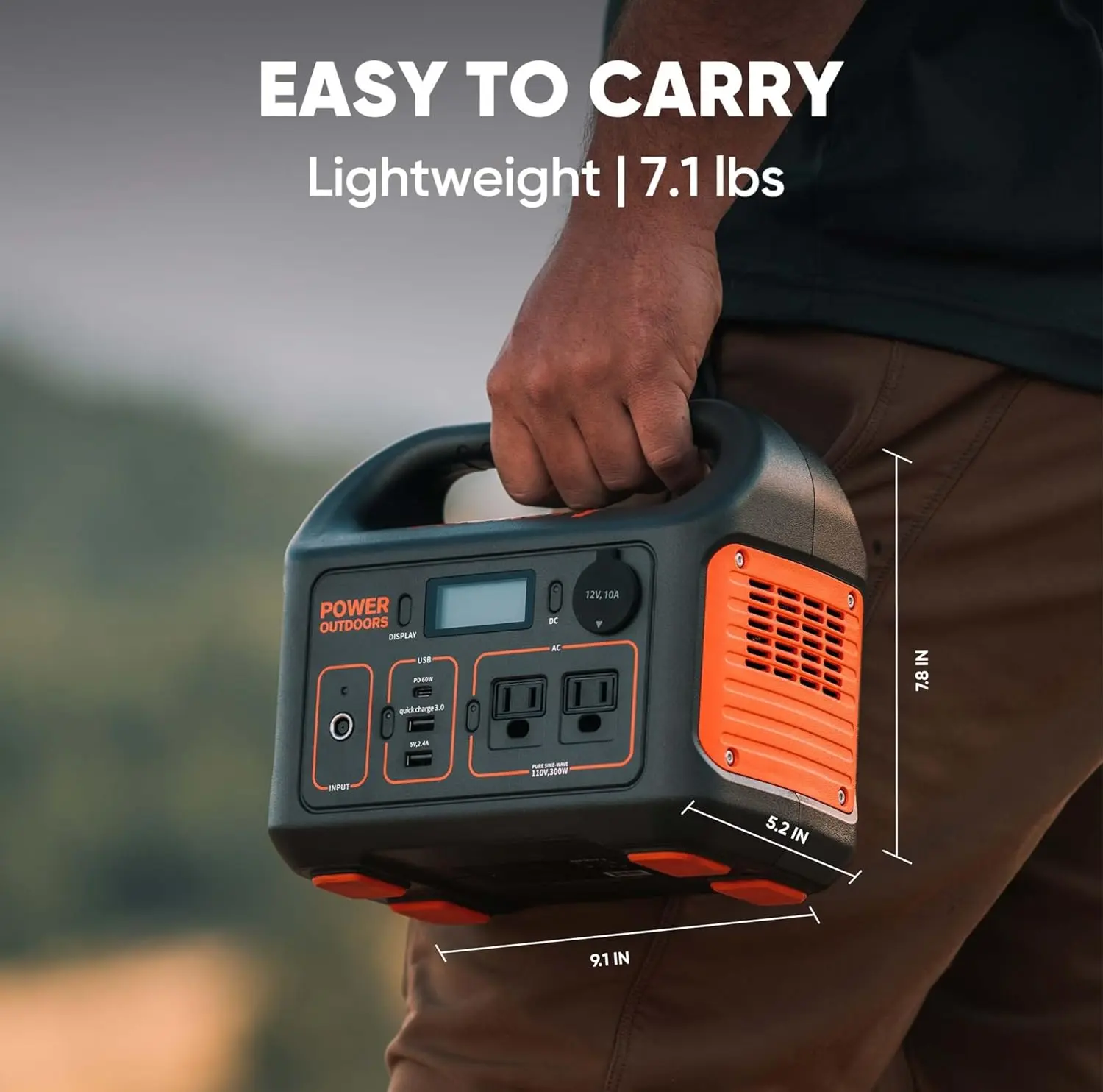 Jackery Portable Power Station Explorer 300, 293Wh Backup Lithium Battery, Solar Generator for Outdoors Camping Travel Hunting Blackout (Solar Panel Optional) image 5