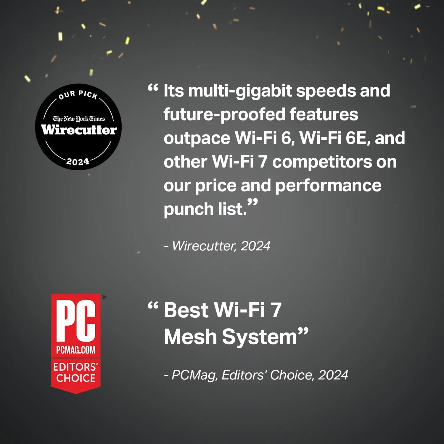 TP-Link 𝐃𝐞𝐜𝐨 BE63 Tri-Band WiFi 7 BE10000 Whole Home Mesh System - 6-Stream 10 Gbps, 4x2.5G Ports Wired Backhaul, 4x Smart Internal Antennas, VPN, MU-MIMO, HomeShield, Free Expert Support (3-Pack) image 2