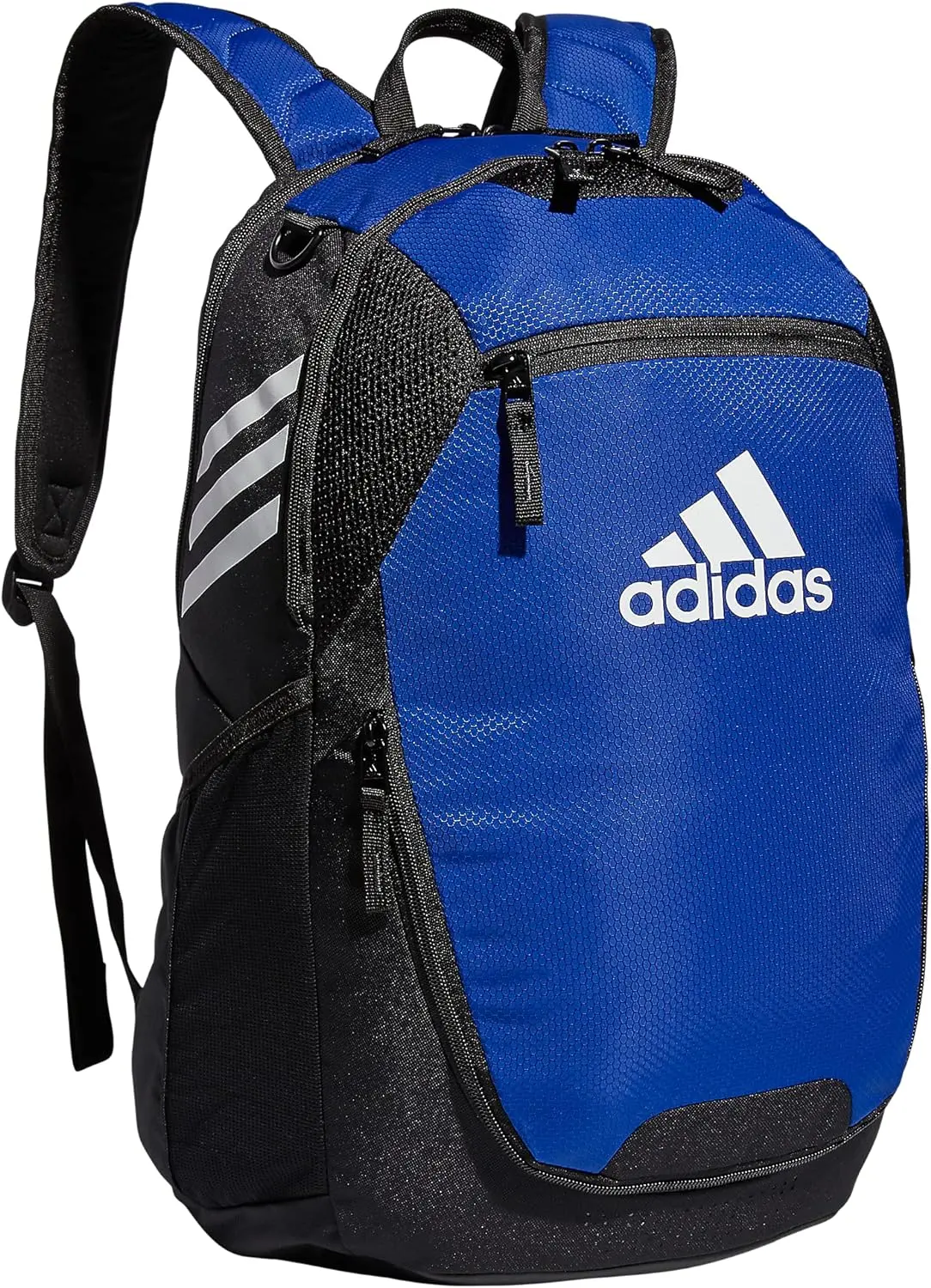 adidas Stadium Team Sports Backpack for Men and Women (36l) Durable Athletic Laptop Bag, Royal Blue/3.0, One Size image 1