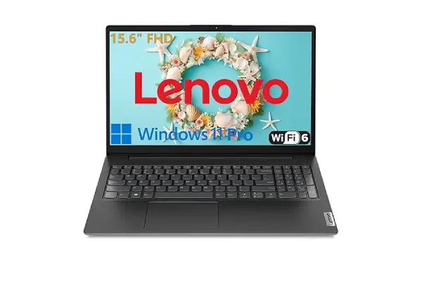 Lenovo 15.6" Laptop Computer for Home Business Student, Intel Dual-Core Processor, 32GB DDR4 RAM, 1TB PCIe SSD, FHD Display, WiFi 6, Bluetooth 5.2, HDMI, Numeric Keypad, Black, Windows 11 Pro, Tichang image