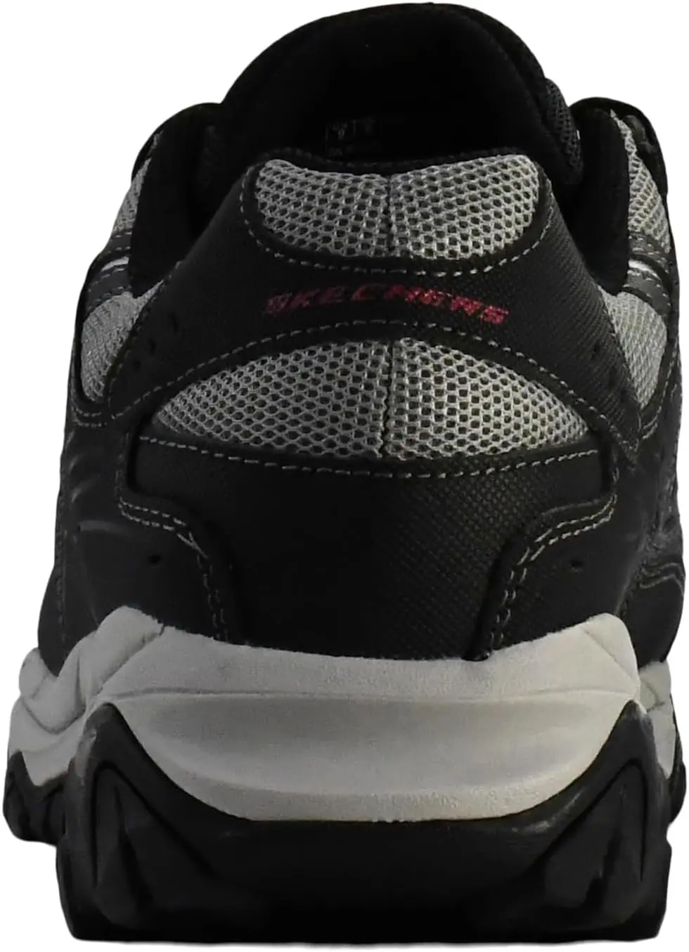 Skechers Men's Afterburn M. Fit Fashion Sneakers – Leather Upper, Memory Foam Insole, Rubber Outsole image 3