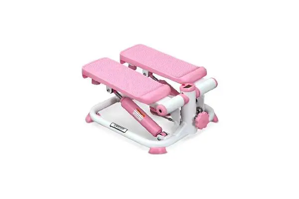 Sunny Health & Fitness Total Body Pink Stepper Machine w Free SunnyFit® App Membership- P2000 image