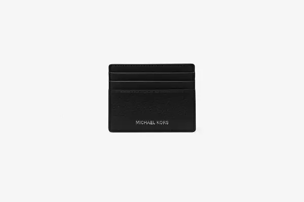 Cooper Pebbled Leather Tall Card Case image
