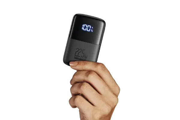 INIU Portable Charger, Smallest 22.5W 10000mAh Fast Charging Power Bank for iPhone & Samsung, Black image