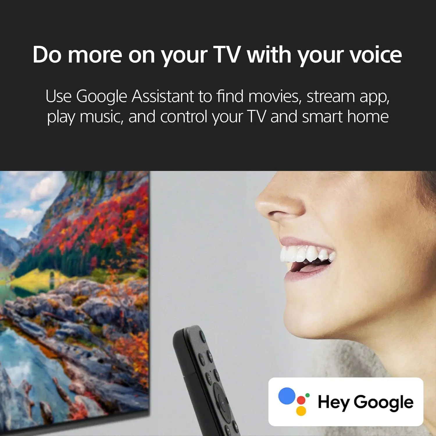 Sony 65 Inch 4K Ultra HD TV X77L Series: LED Smart Google TV KD65X77L- Latest Model, Black image 7