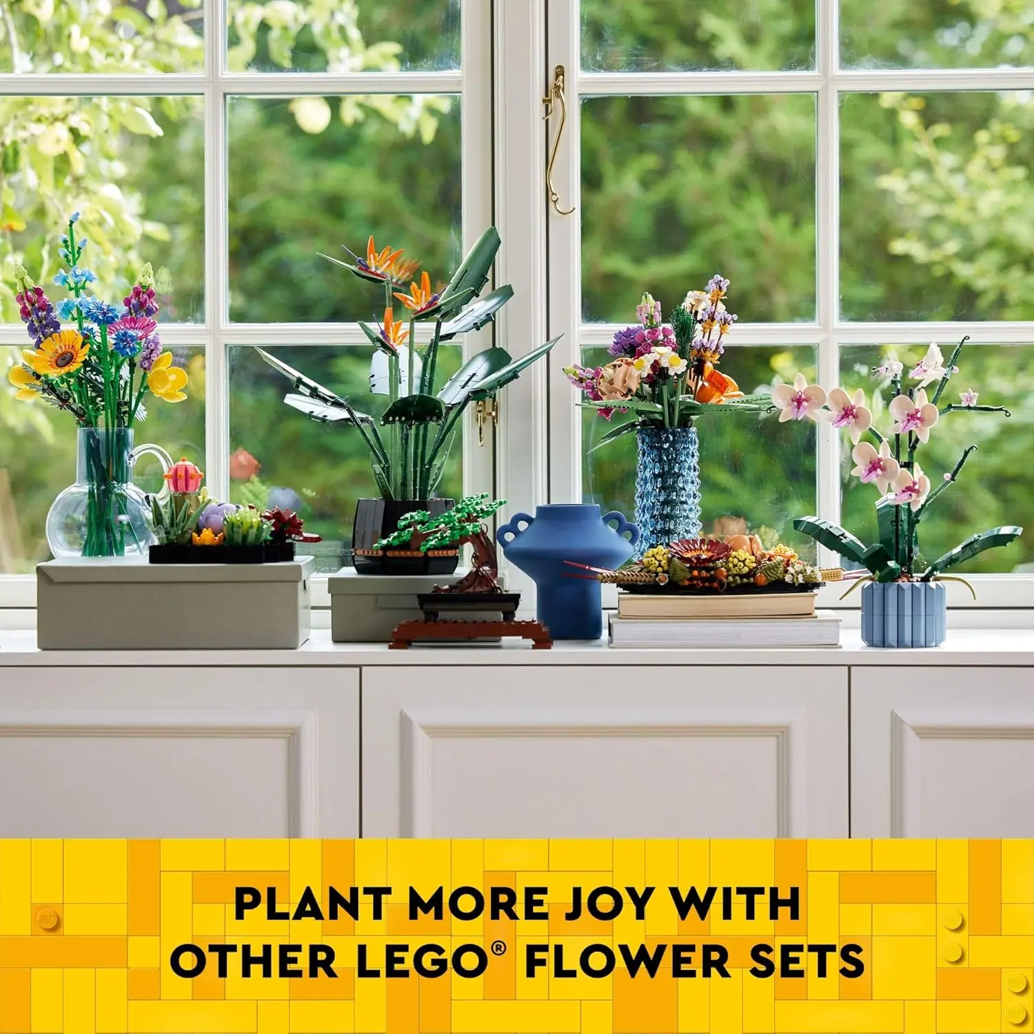 LEGO Cherry Blossom Building Toy for Kids, Girls & Boys, Ages 8+ - Artificial Cherry Blossom Decor for Home & Display - Creative Gift Idea for Plant & Flower Lovers - 40725 image 6
