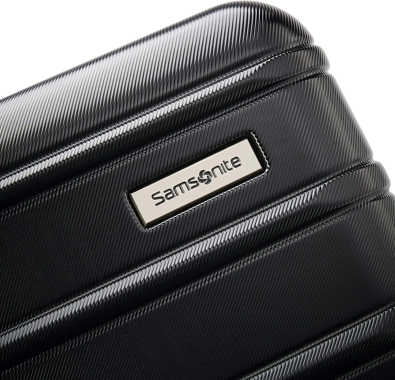 Samsonite Omni 2-2 Piece 19/28 Hardside Luggage with 360° Spinner Wheels - Scratch Resistant Hardshell - TSA, Airline-Approved - Expandable Polycarbonate Lightweight - Midnight Black image 4