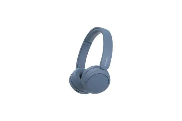 Sony WH-CH520 Wireless Headphones Bluetooth On-Ear Headset with Microphone, Blue New image