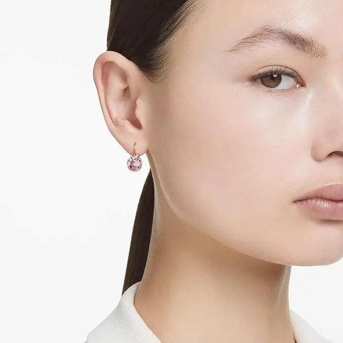 Swarovski Bella V Crystal Earrings, Grey, Yellow, Clear, Rose Color Crystals, Part of the Swarovski Bella V Collection image 5